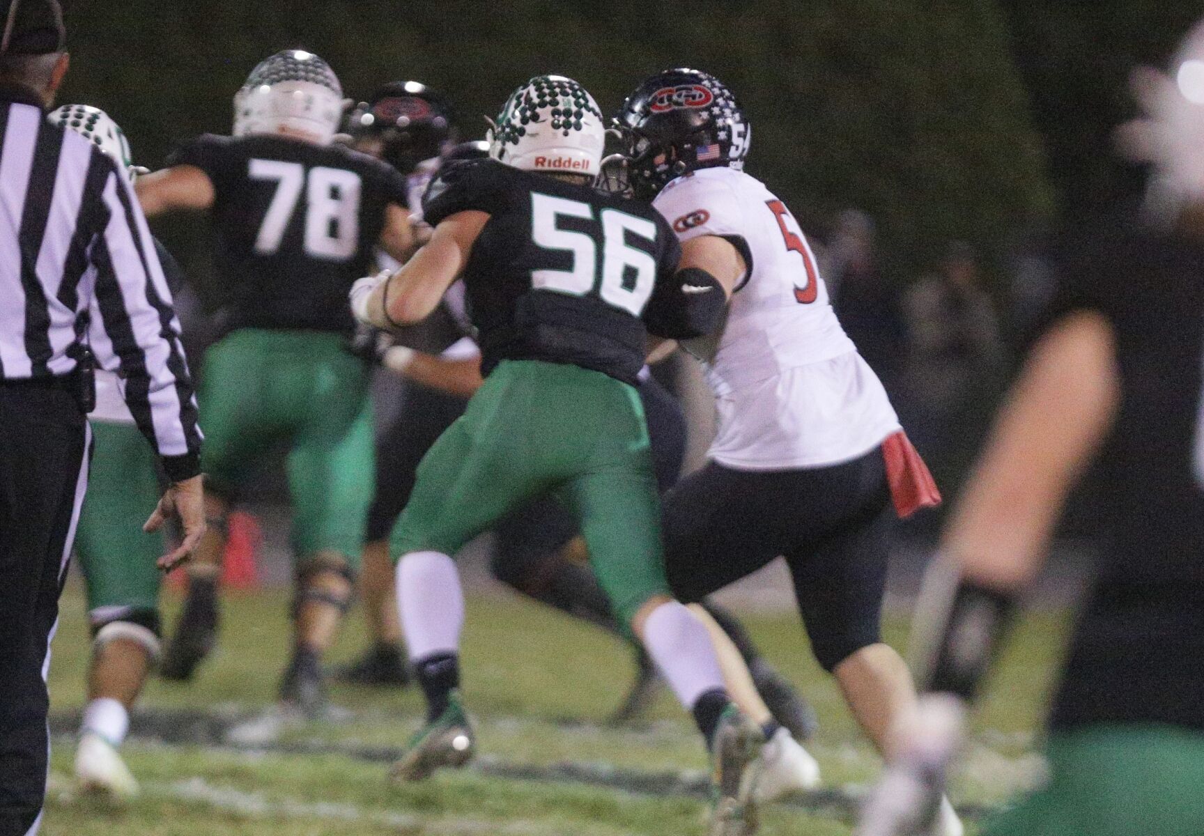 Osage football vs Clarion-Goldfield-Dows -